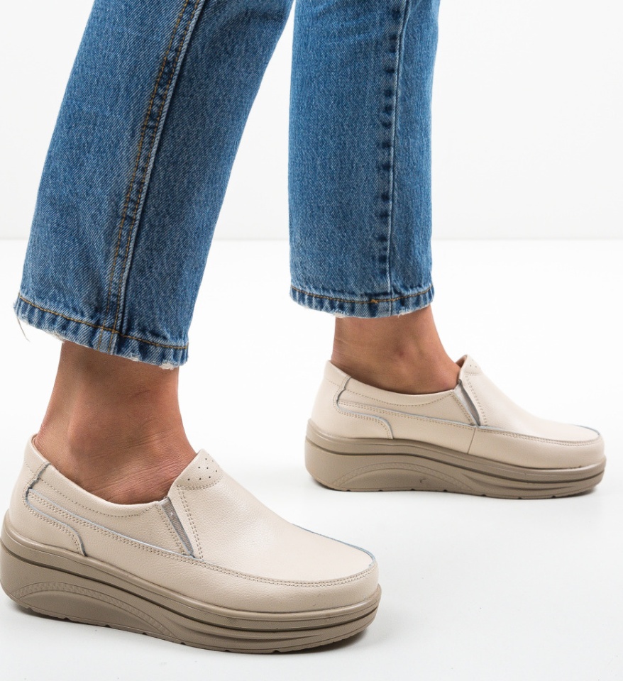 Pantofi Casual Rankin Bej - Img 10
