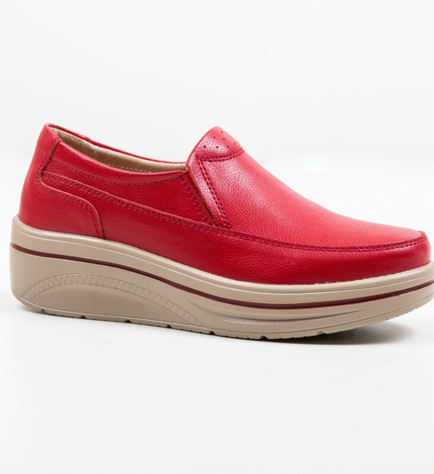 Pantofi Casual Rankin Rosii - Img 12