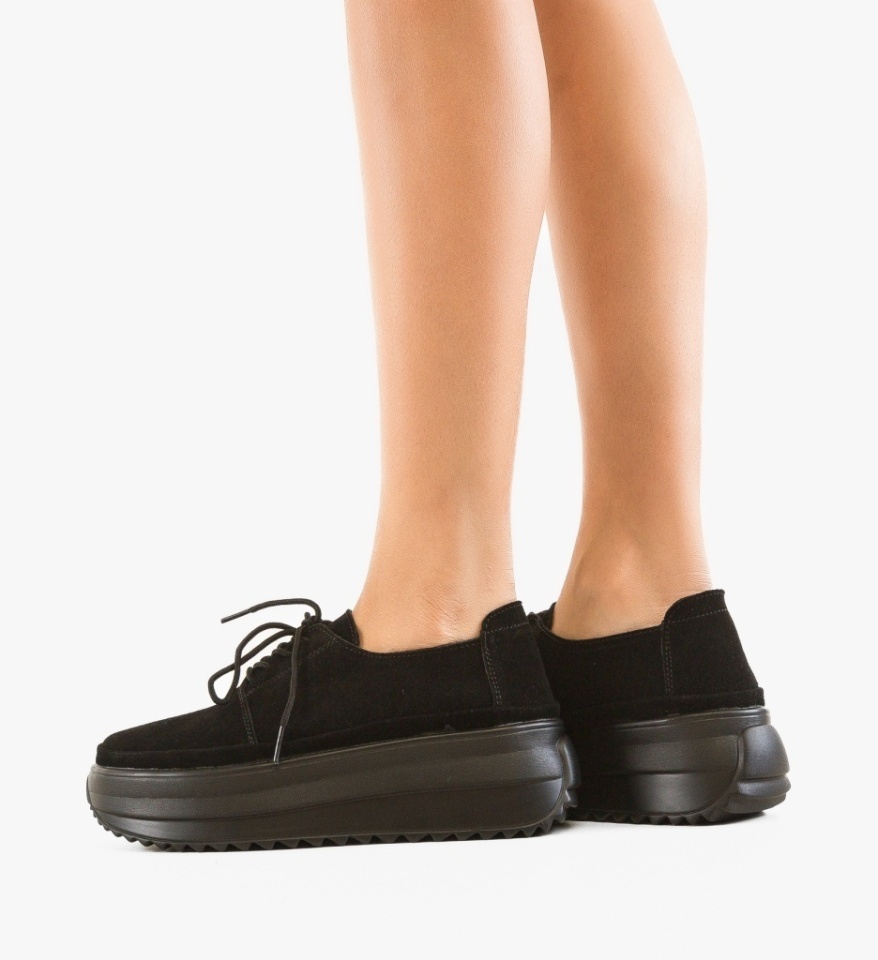 Pantofi Casual Reprale Negri - Img 12