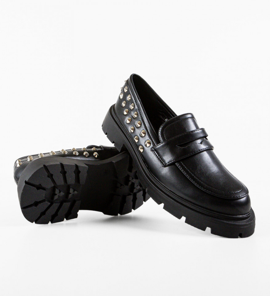 Pantofi Casual Roac Negri - Img 2