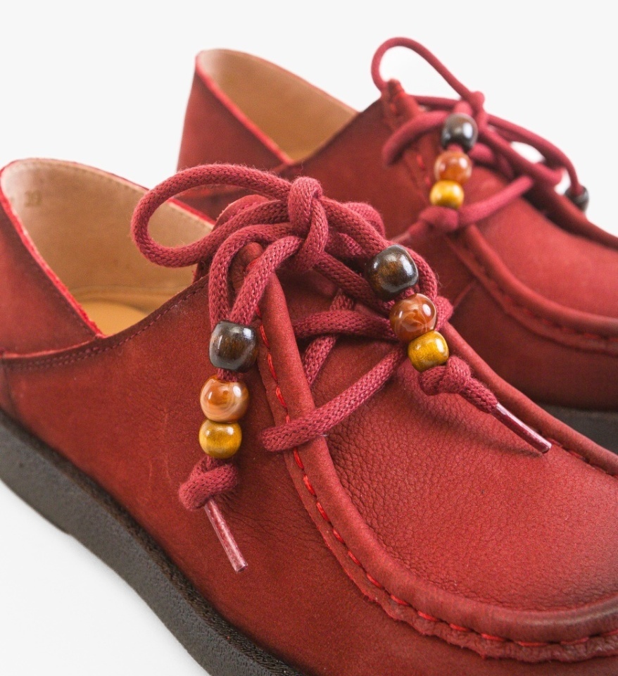 Pantofi Casual Salvor Rosii - Img 3