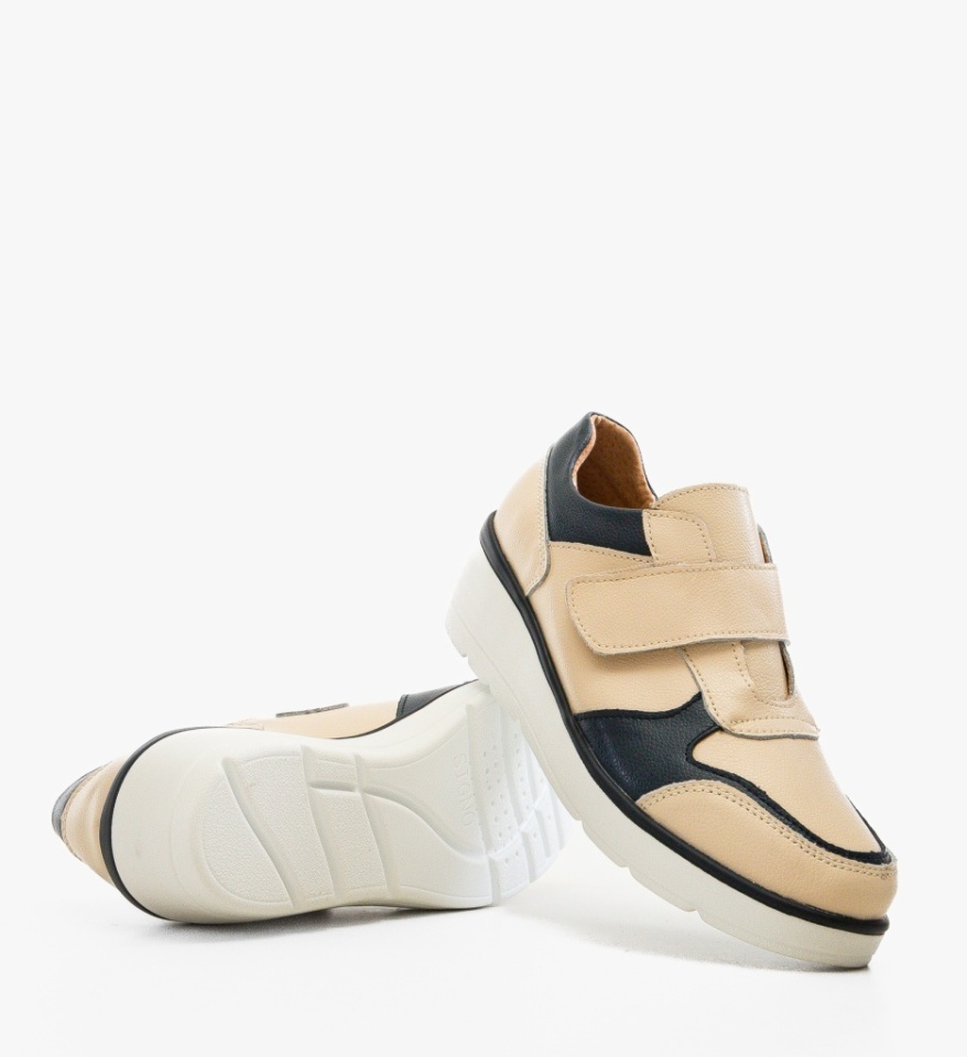 Pantofi Casual Seldon Bej - Img 2