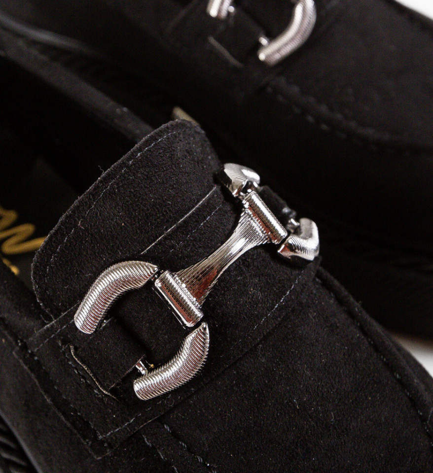 Pantofi Casual Selvie Negri - Img 4