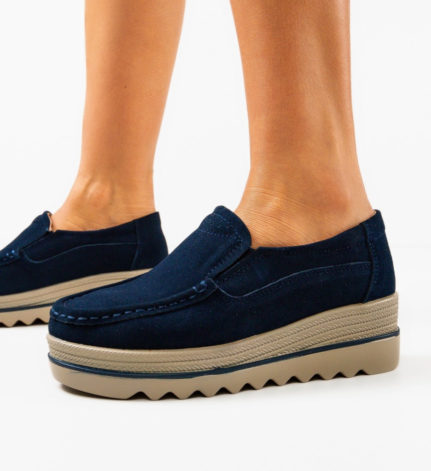 Pantofi Casual Smirno Bleumarin - Img 6