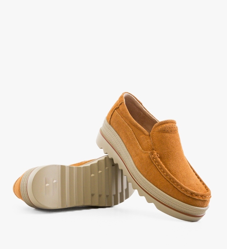 Pantofi Casual Smirno Camel 2 - Img 2