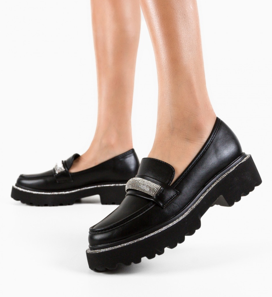 Pantofi Casual Smith Negri 2 - Img 5