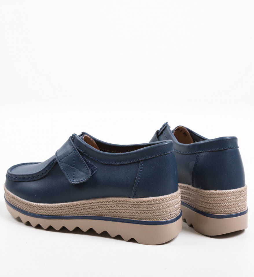 Pantofi Casual Straif Bleumarin - Img 4