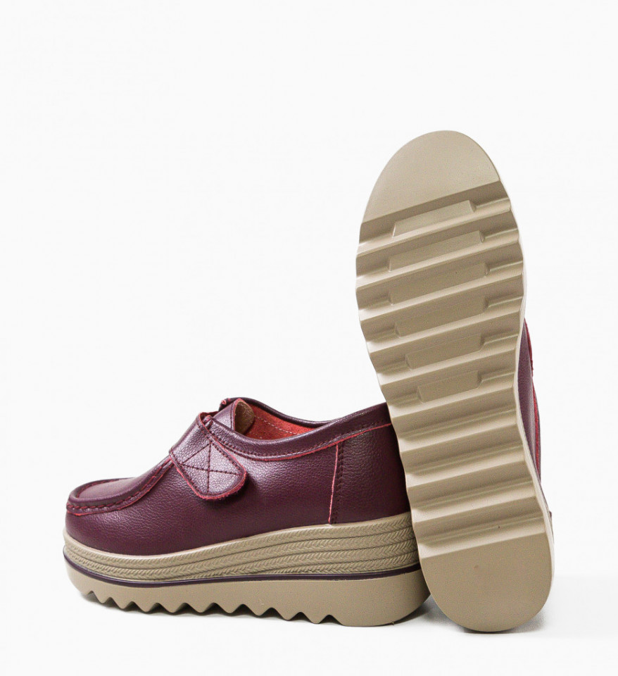 Pantofi Casual Straif Grena - Img 3