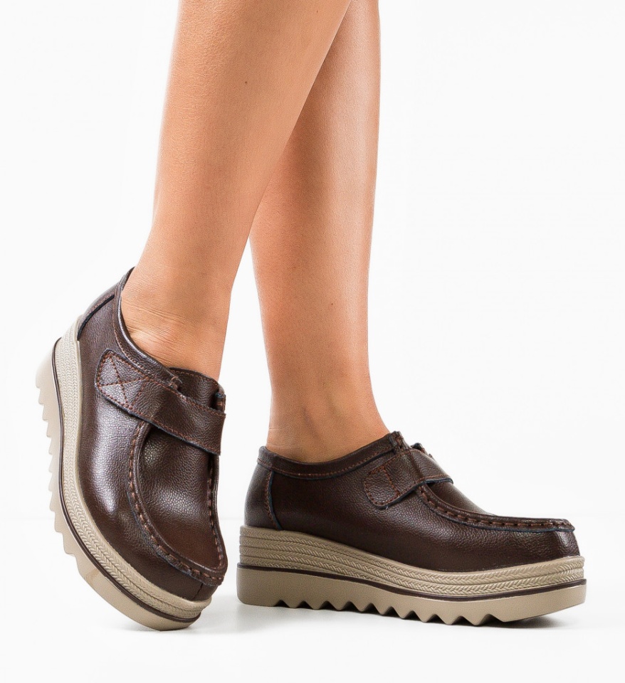 Pantofi Casual Straif Maro - Img 6
