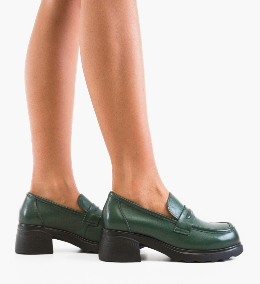 Pantofi Casual Tacud Verzi - Img 3