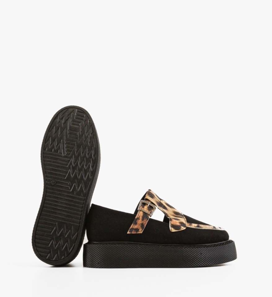 Pantofi Casual Teylar Negri 3 - Img 3