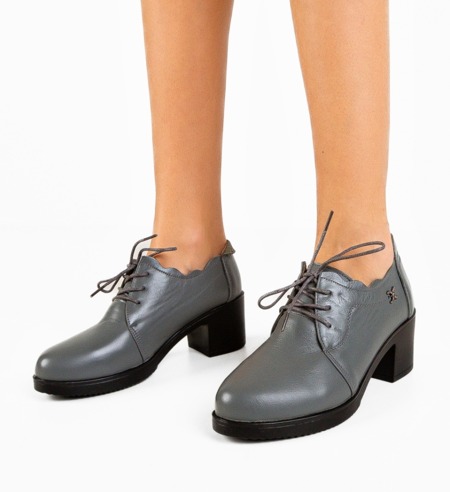 Pantofi Casual Tyborc Gri - Img 6