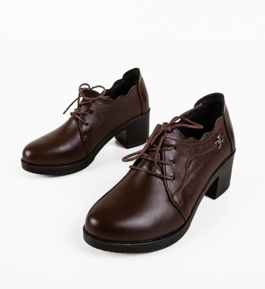 Pantofi Casual Tyborc Maro - Img 3