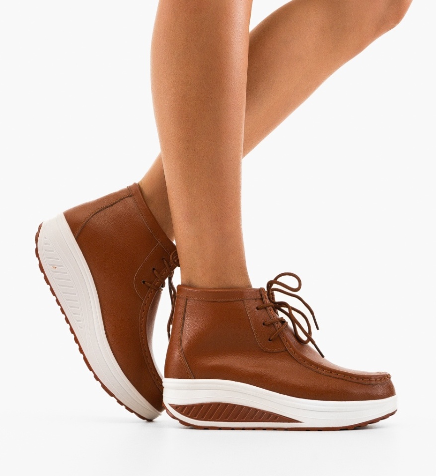 Pantofi Casual Vinto Camel - Img 5
