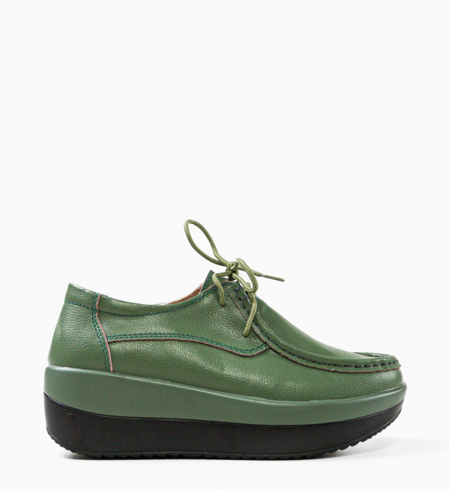 Pantofi Casual Vlasta Verzi - Img 2