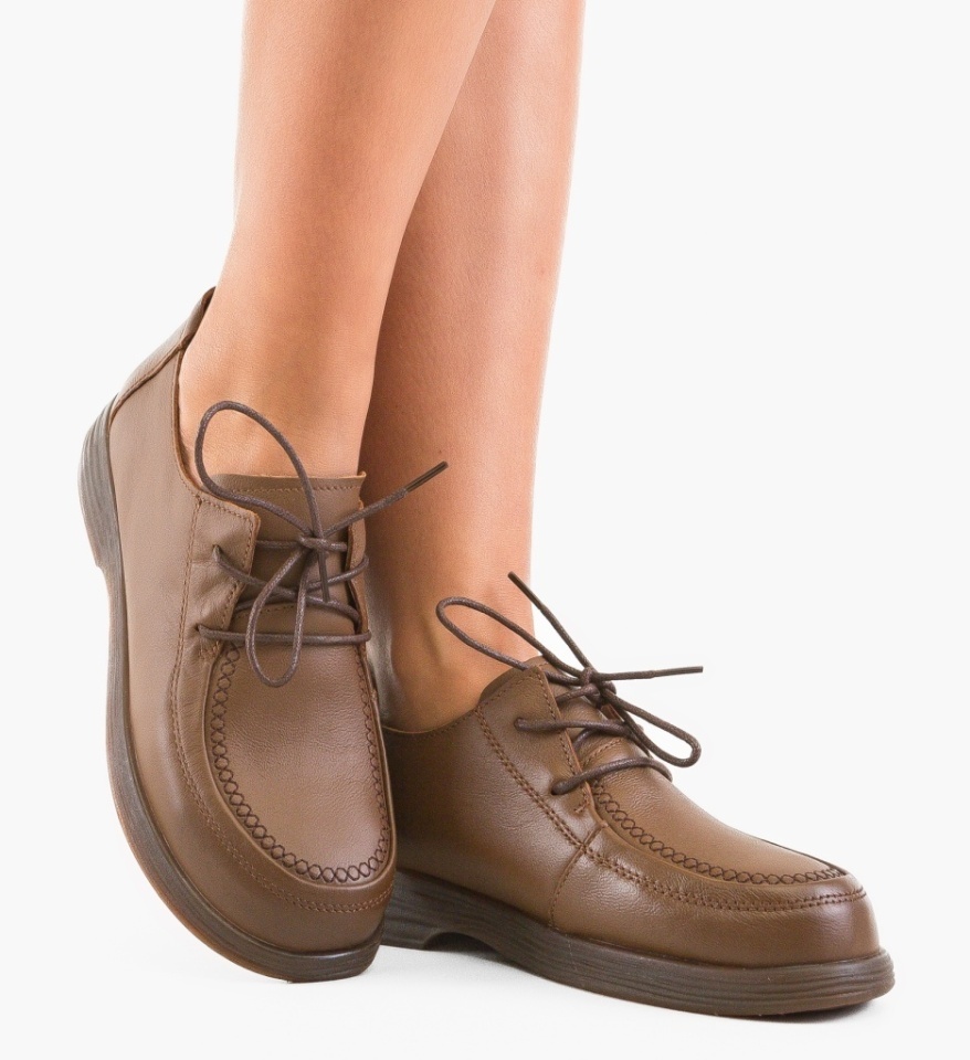 Pantofi Casual Vlobe Maro - Img 5