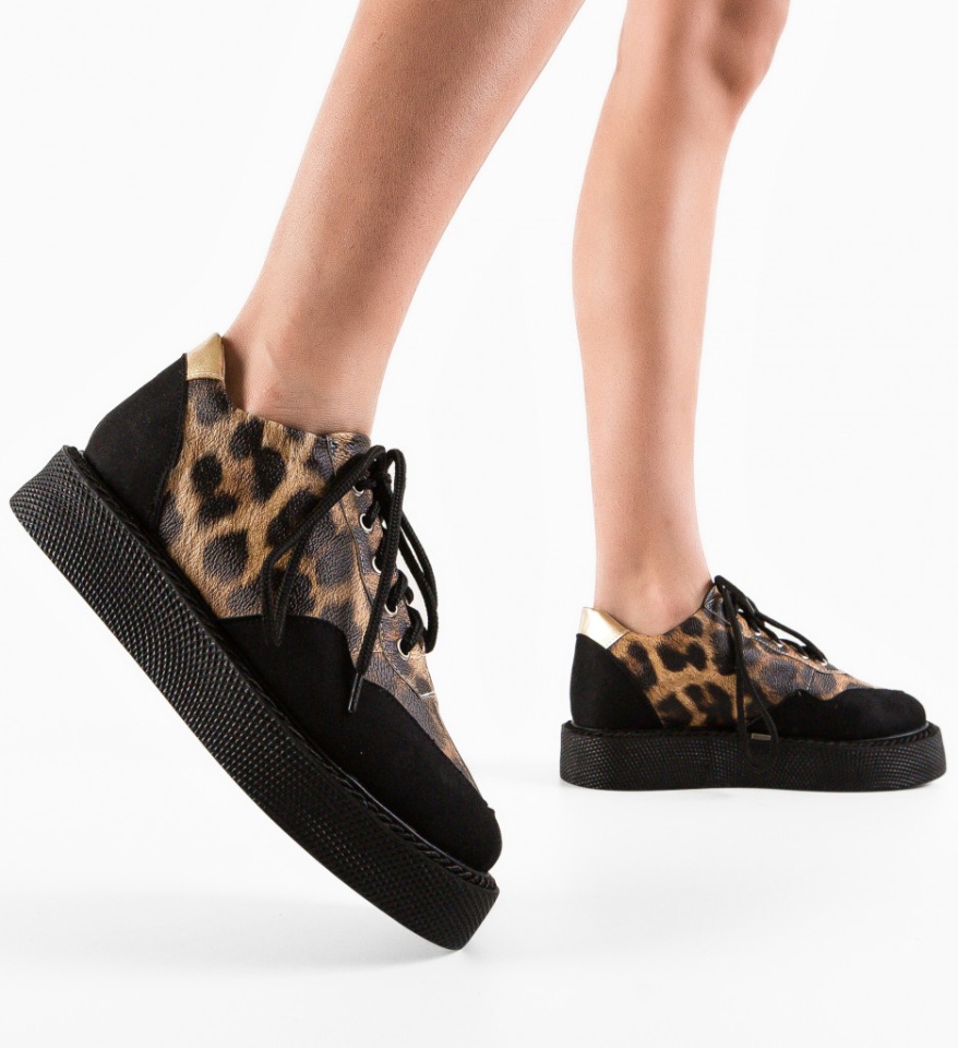 Pantofi Casual Vulpis Negri - Img 6