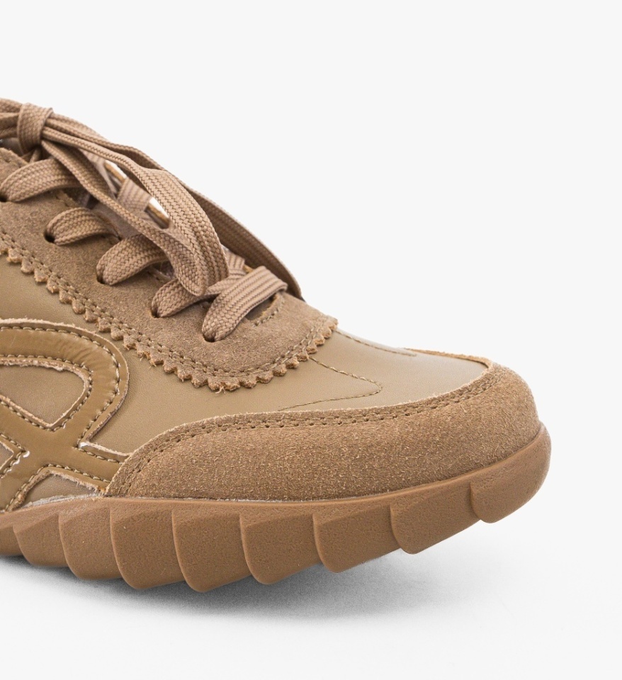 Pantofi Casual Ynun Khaki - Img 2