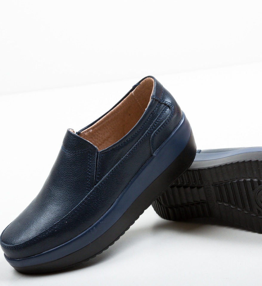 Pantofi Casul Freeman Bleumarin - Img 12