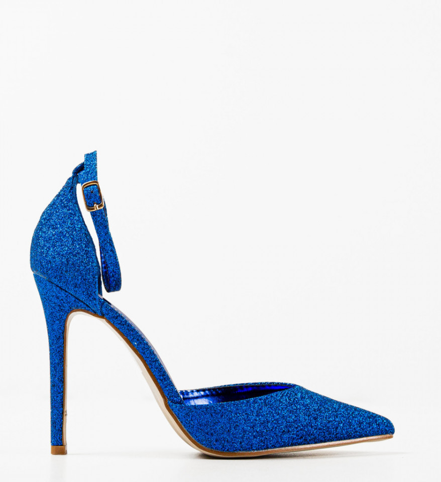 Pantofi cu toc Sofly Albastri