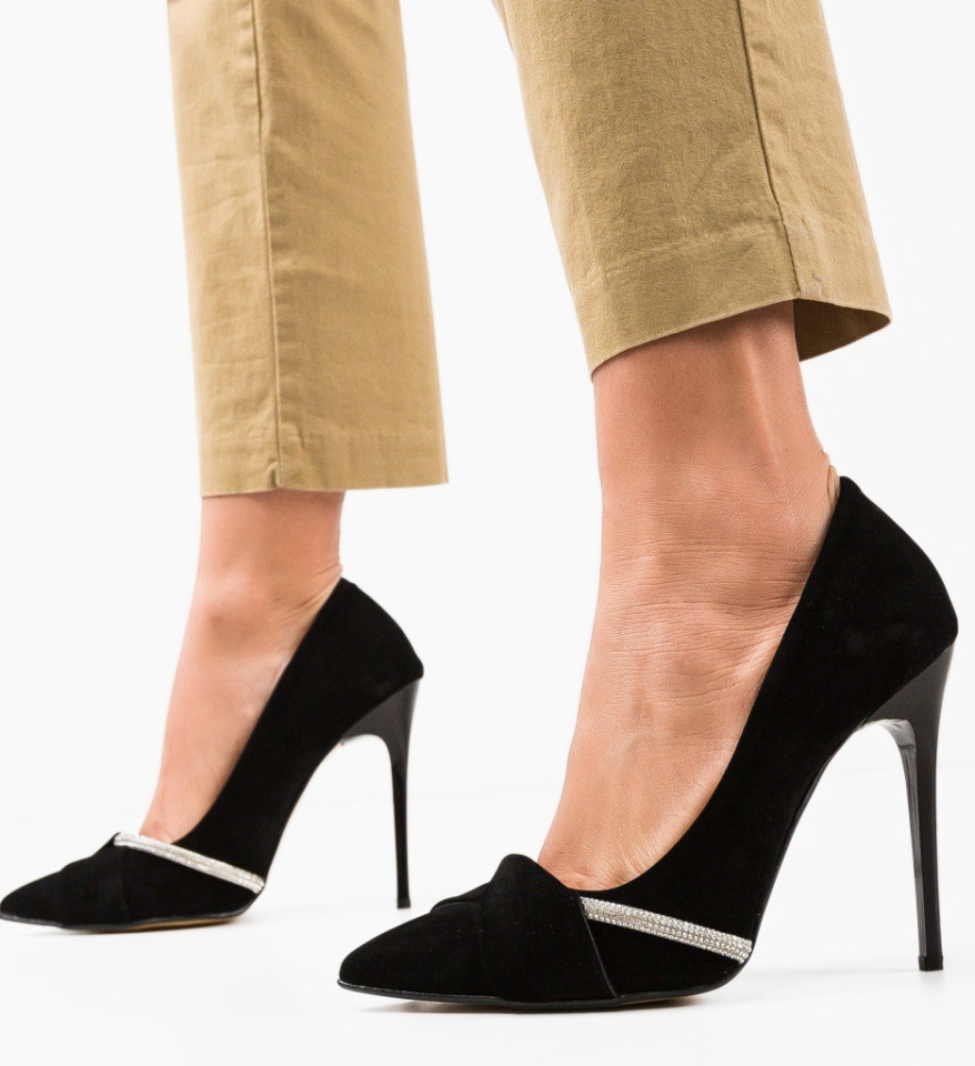 Pantofi dama Arsez Negri - Img 6