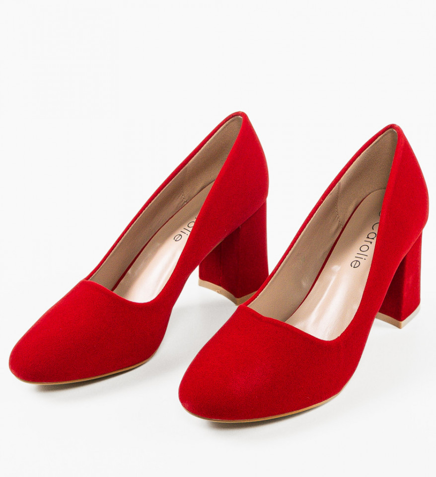 Pantofi dama Bright Rosii - Img 3