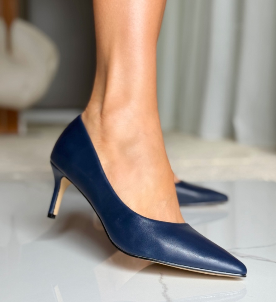 Pantofi dama Cheloo Bleumarin - Img 3