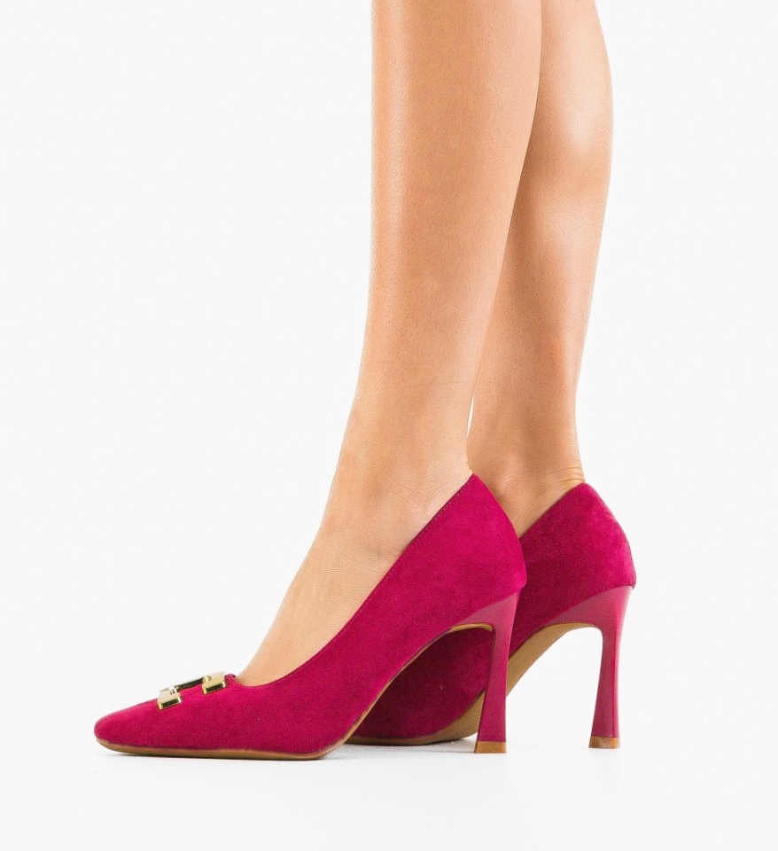 Pantofi dama Debora Fuchsia - Img 5