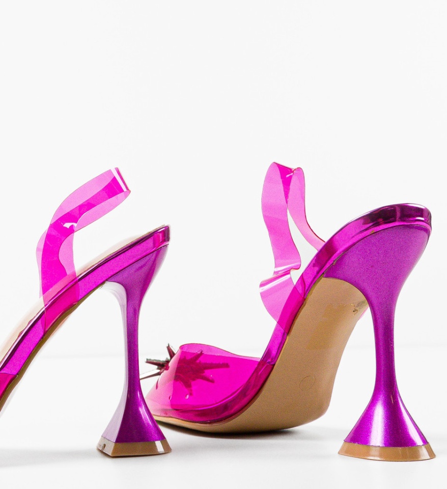 Pantofi dama Eddie Fuchsia - Img 12