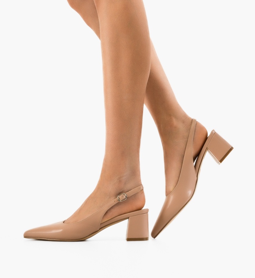 Pantofi dama Ellery Nude - Img 5