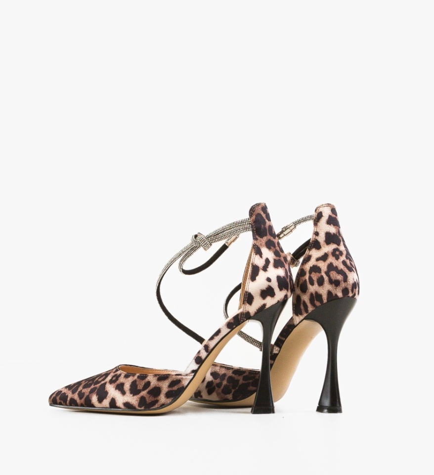 Pantofi dama Ernes Animal Print - Img 2