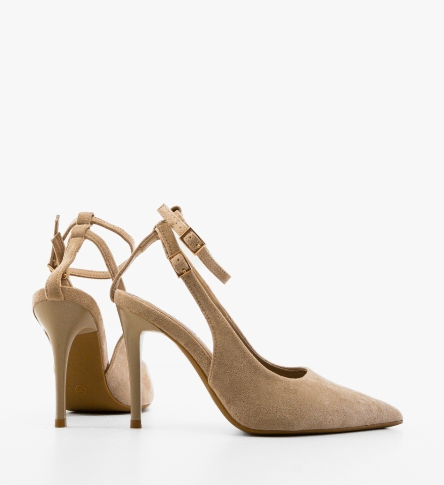 Pantofi dama Fermin Khaki - Img 2