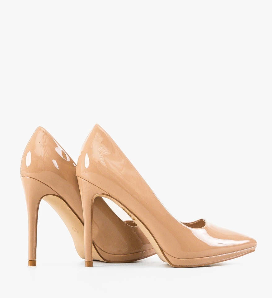 Pantofi dama Gafre Nude - Img 2