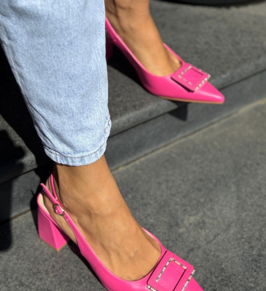 Pantofi dama Gentalya Fuchsia - Img 8