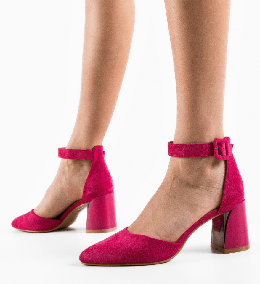 Pantofi dama Gora Fuchsia - Img 3