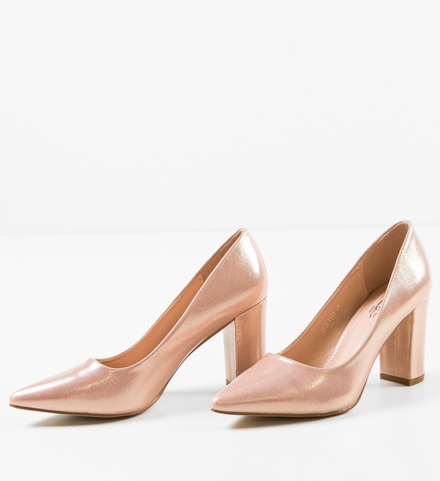 Pantofi dama Haney Bronze - Img 9