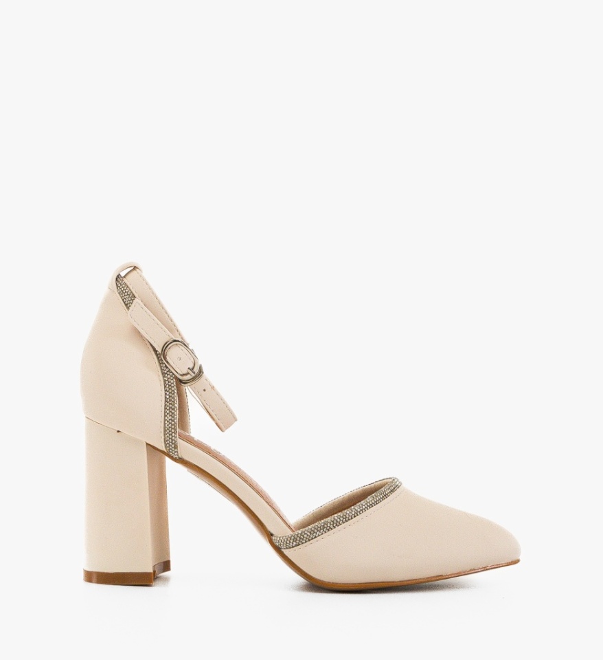 Pantofi dama Jaden Bej - Img 2
