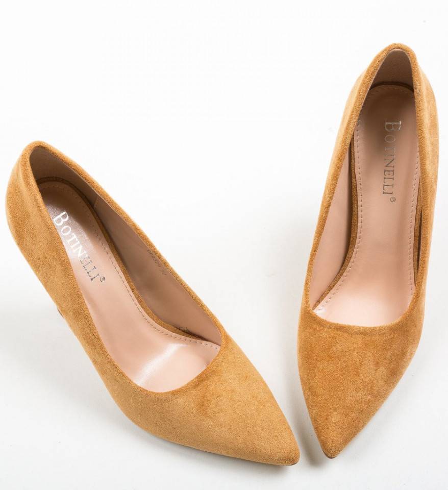 Pantofi dama Jorio Camel - Img 5