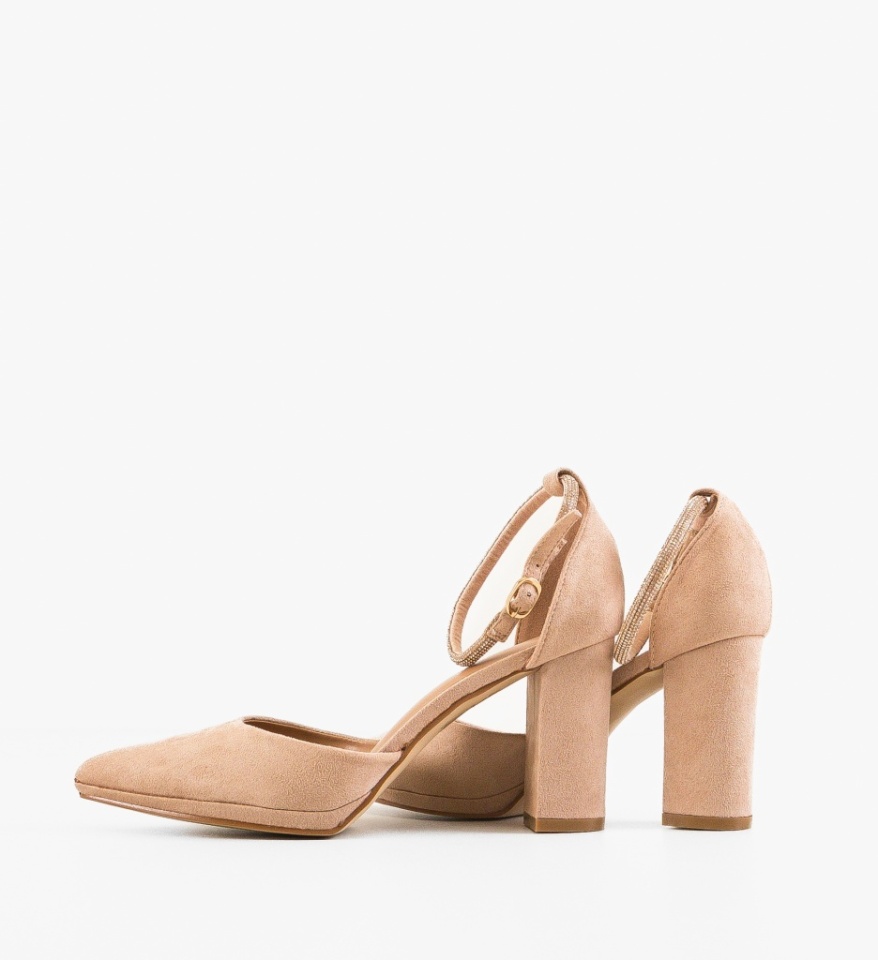 Pantofi dama Kobe Bej - Img 2