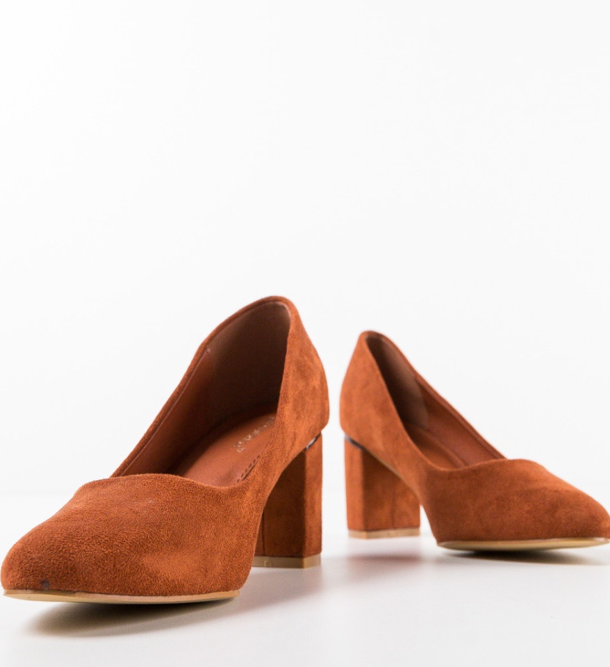 Pantofi dama Kyla Camel - Img 4