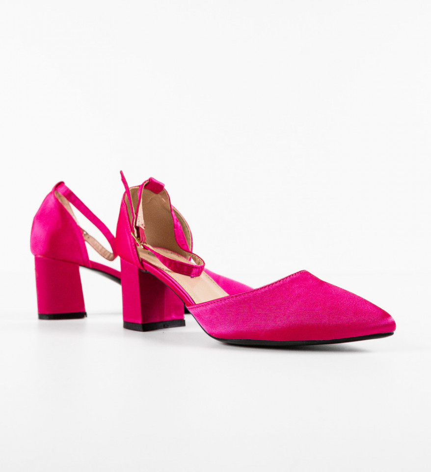 Pantofi dama Leo Fuchsia - Img 2