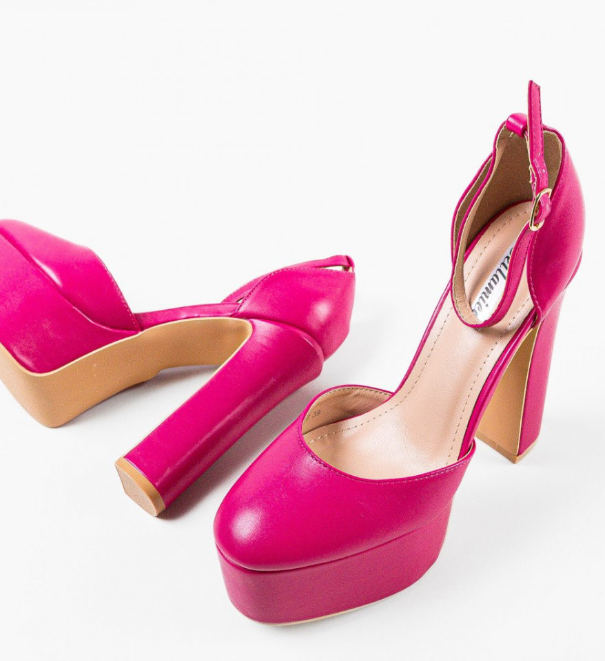 Pantofi dama Lucas Fuchsia - Img 2