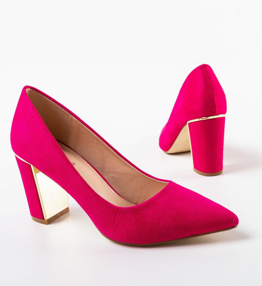 Pantofi dama Marion Fuchsia - Img 3