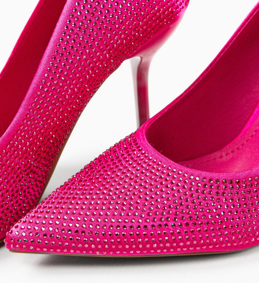Pantofi dama Maritta Fuchsia - Img 4