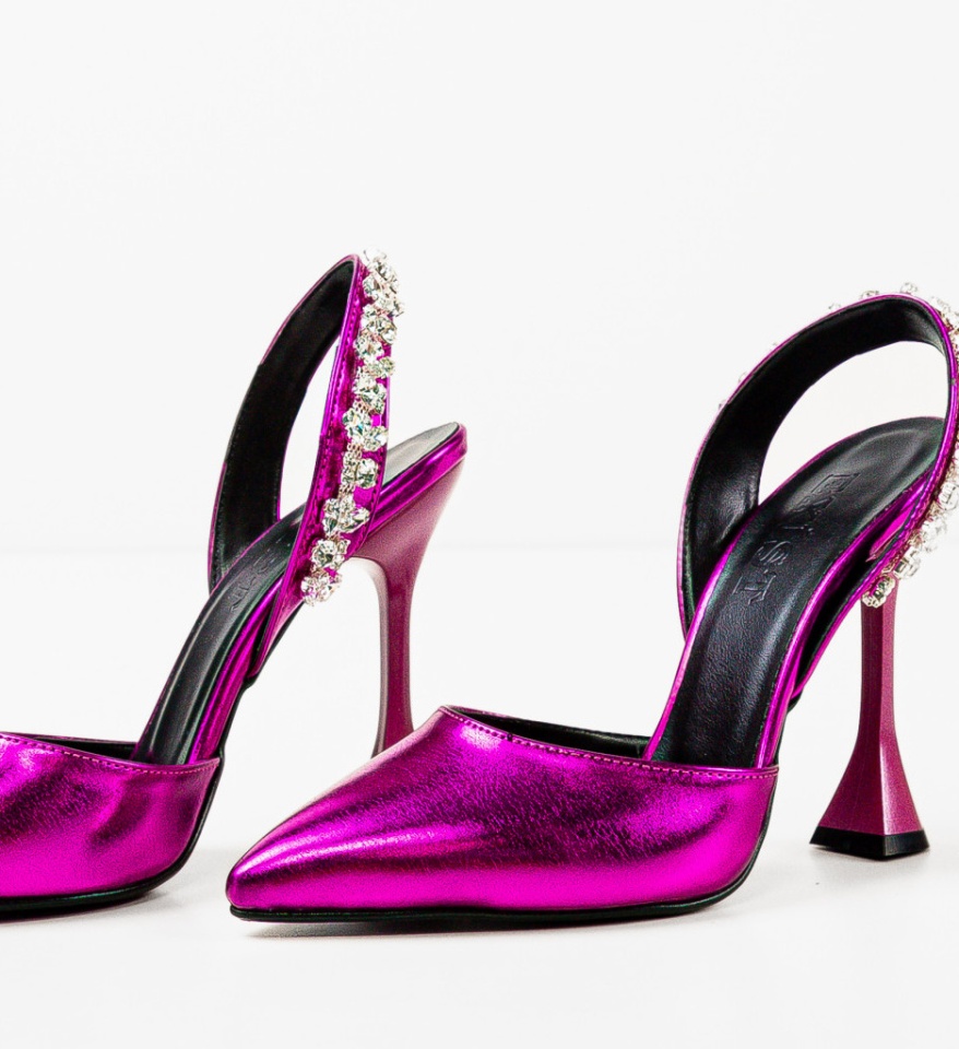 Pantofi dama Metiks Fuchsia - Img 11