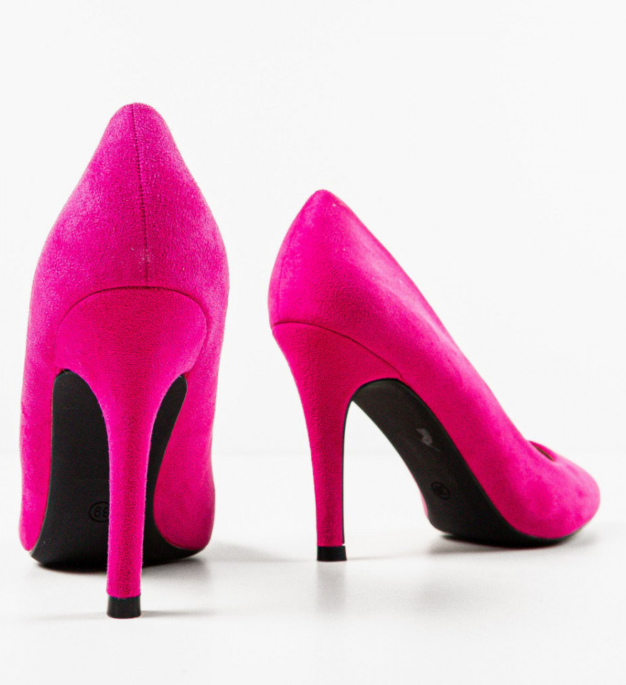 Pantofi dama Morrison Fuchsia - Img 4