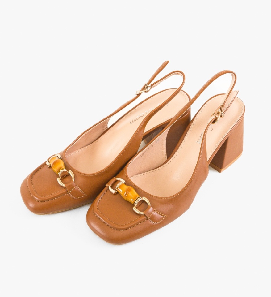 Pantofi dama Nasee Camel - Img 4