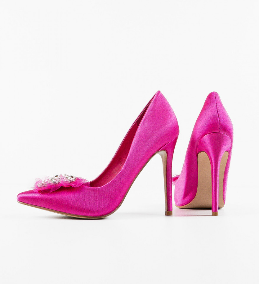 Pantofi dama Neanyta Fuchsia - Img 3