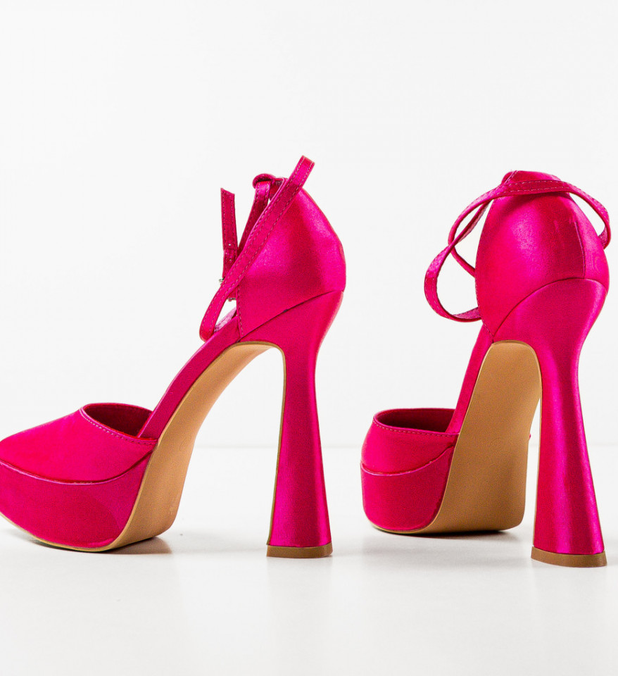 Pantofi dama Phoebe Fuchsia - Img 4