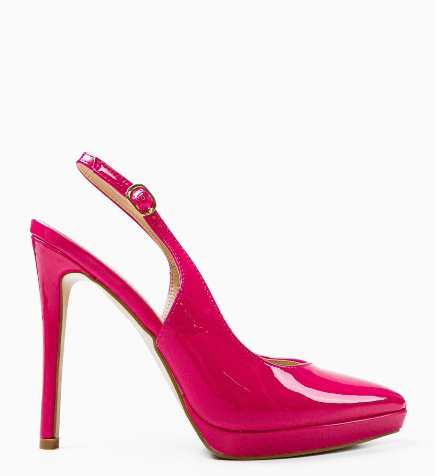 Pantofi dama Rajendra Fuchsia - Img 10